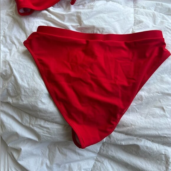 red high waisted bikini - Picture 5 of 6